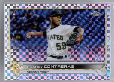 * 2022 Topps Chrome - X-Fractor #053 - ROANSY CONTRERAS - Image 1 of 2