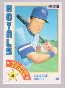 * 1984 O-Pee-Chee #223 - GEORGE BRETT (All-Star) ** - Picture 1 of 2
