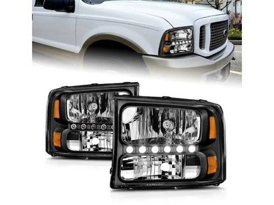 Anzo 72CK68M Headlight Set Fits 1999-2004 Ford F550 Super Duty - Image 1 of 4