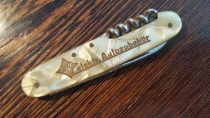 Publicidad Navaja SWF Eléctrico Coche Accesorios Nácar Diseño Publicidad Años 50 - Imagen 1 de 9