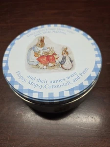 vintage Peter Rabbit metal biscuit cookie tin. - Picture 1 of 6
