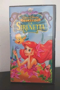 La Sirenetta Walt Disney I Classici VHS VS 4755 NUOVA SIGILLATA - Picture 1 of 13