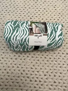 NWT DVF X Target Diane Von Furstenberg Woven Twig Throw Green Blanket - Picture 1 of 2