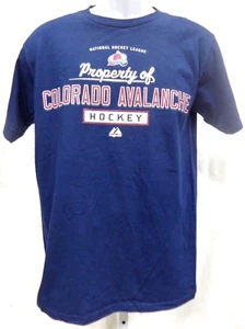 Colorado Avalanche Hockey NHL Short Sleeve T-Shirt Navy - Picture 1 of 1