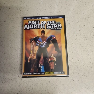 Fist of the North Star The TV Series Volume 4 Eastern Star Anime Dvd Brand New Foto 1 de 2