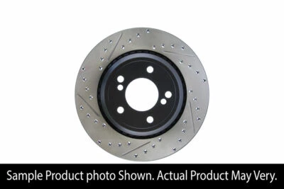 Rotor de freio traseiro direito StopTech Sport perfurado com fenda BMW M3 E46 01-06 S54B32 - Imagem 1 de 4