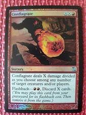 MtG buy_it_now Foil CONFLAGRATE 151/301 Time Spiral TSP WORLDWIDE NM/NM+ Magic