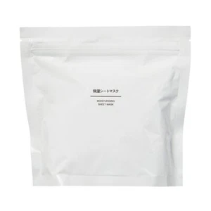 MUJI Moisturising Sheet Mask (Large Amount Pack) 240ml 30 Sheets Skin Care Face - Picture 1 of 3