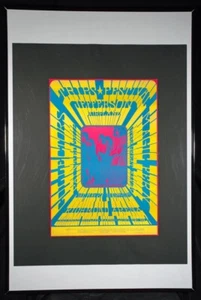 ORIG JEFFERSON AIRPLANE TRIPS FESTIVAL 1967 COLLECTORS RICHMOND ARENA BOB MASSE - Picture 1 of 1
