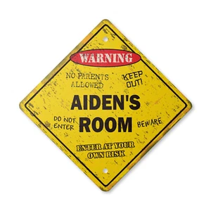 Aiden's Room Vintage Crossing Sign Xing Plastic Rustic kids bedroom children's n - Picture 1 of 4