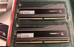 G.SKILL Trident Z5 Neo Series (AMD Expo) DDR5 RAM 32GB (2x16GB) 6000MT/s CL30-38 - Photo 1/3