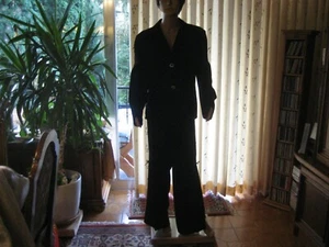 Damenhosenanzug Jacke Gr. 46 Hose Gr. 44 mit Innenfutter - Bild 1 von 9