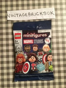 Minifigure LEGO Marvel Studios non aperte sigillate casuali misteriosi pacchetto borsa cieca - Foto 1 di 2