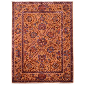 Gift rug 4x6 ft Turkish Oushak Oriental Area rug - Picture 1 of 3