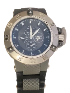 Invicta 17115 Grey Black Subaqua Noma III Anatomic BROKEN STRAP Mens Watch - Picture 1 of 4