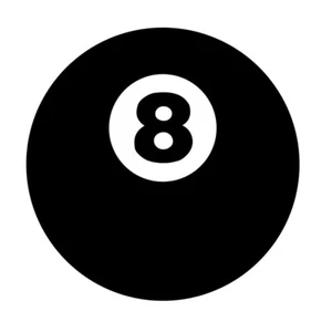 (2) 8 Ball 3" Vinyl Decals - Picture 1 of 3
