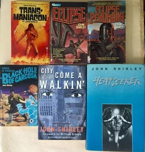 Transmaniacon Heatseeker City Come A Walkin' Black Hole Eclipse John Shirley lot - Picture 1 of 2