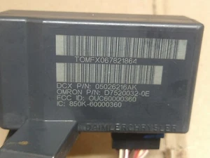 CHRYSLER/DODGE/JEEP SKIM IMMOBILIZER TRANSCEIVER MODULE P/N 05026216AK - Picture 1 of 12