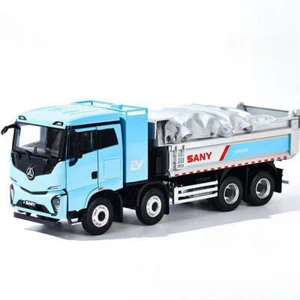 1/35 Scale SANY iSEE2 Electric Dump Truck Diecast Car Toy Gift Collection - Picture 1 of 8