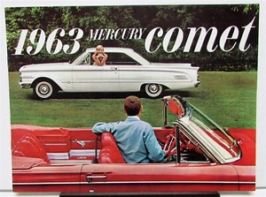 1963 Mercury Comet Dealer Sales Brochure Cyclone 260 S-22 Custom Wagon - Picture 1 of 5