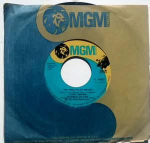 Donny Osmond – The Twelfth Of Never / Life Is Just What - Vinyl 45rpm MGM K14503 - Picture 1 of 5