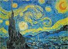 CHengQiSM 1000 Piece Jigsaw Puzzle Van Gogh Starry Night Masterpiece Puzzle Pain