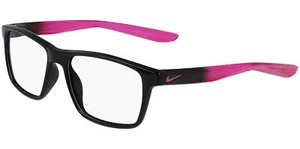 Nike Kid's Black/Pink Fade Rectangular Eyeglass Frames - 5002 016 48 - Picture 1 of 3