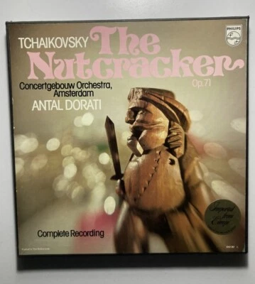 The Nutcracker TCHAIKOVSKY 2xLP Vinyl Box 1976 PHILIPS 6747 257 Dorati COMPLETE - Image 1 of 4