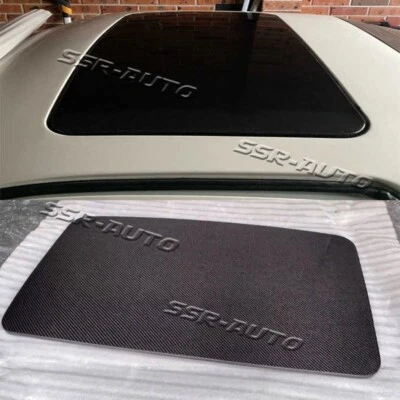 Ajuste para Mazda RX7 FC3S fibra de carbono real techo corredizo panel cubierta embellecedor 1985-1991 Foto 1 de 4