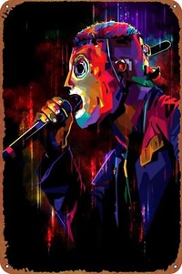 Modern Abstract Pop Art Corey Taylor Mask Metal Tin Sign Poster Art Wall Decor - Picture 1 of 6