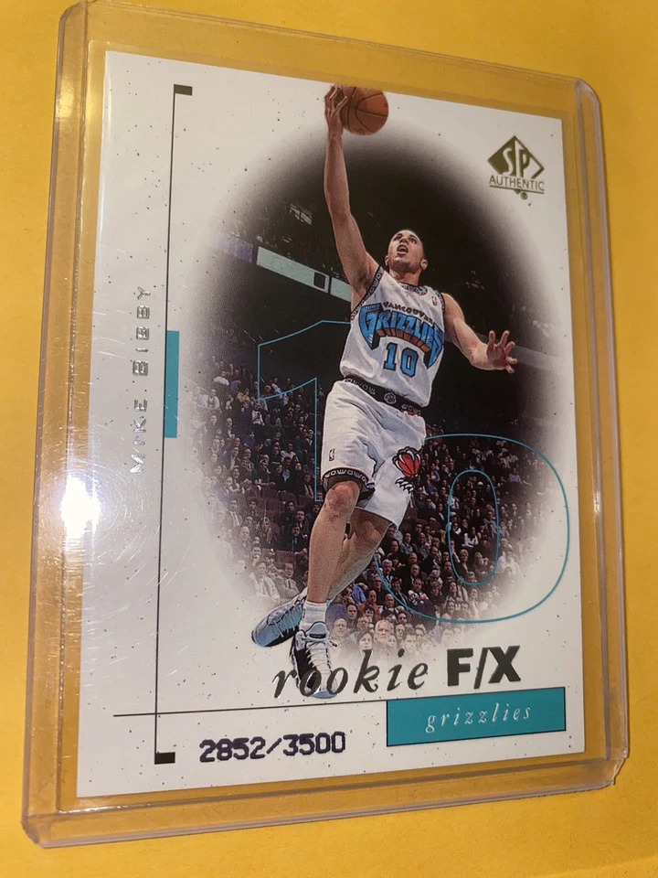 Mike Bibby rookie card Sp Authentic 2852/3500 In Perfect Condition - Image 1 of 1