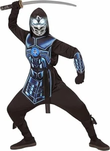 W WIDMANN MILANO Party Fashion - Disfraz infantil Cyber Ninja, luchador, guerrero, - Imagen 1 de 4