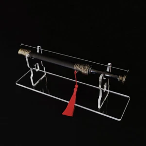 Acrylic Samurai Sword Katana Holder Stand Assembly Transparent Rack Hot 1~5 Tier - Picture 1 of 12
