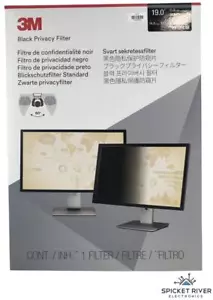 NEW - 3M PF190C4B Black Privacy Filter for Standard 19" Monitor - Picture 1 of 2