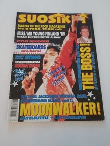 Michael Jackson 1988 Magazine Bruce Springsteen Sting Kylie Minogue Joan Jett - Picture 1 of 18