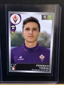2016/17 PANINI FOOTBALLERS #190 FEDERICO CHURCH ROOKIE STICKERS FLORENTINA
