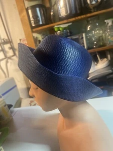 Vinyage Blue Womans Hat - Picture 1 of 12