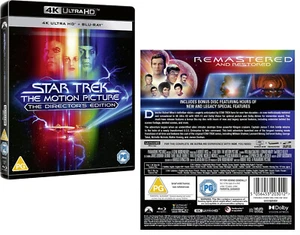 STAR TREK 1 - I THE MOTION PICTURE (1979 2022 Release): - NEW Eu 4K UHD + Bonus - Picture 1 of 1