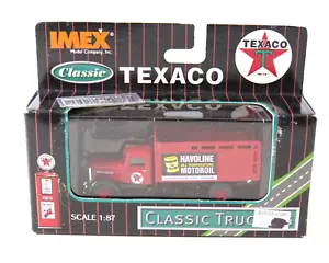 IMEX HO Classic Red Trucking Texaco Havoline Motor Oil Pickup Truck 87016 # 202 - Picture 1 of 2