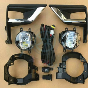 For Toyota Land Cruiser Prado FJ150 2018-2021 Bumper Genuine LED Fog Light Set - Picture 1 of 8