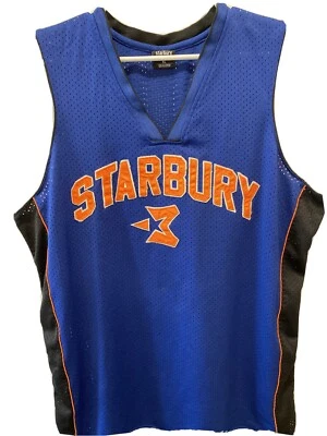 Starbury Marbury Mens VTG Jersey Blue/Orange Basketball NBA Knicks Size XL - Imagem 1 de 4