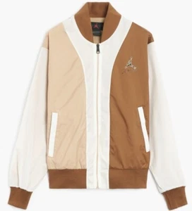 Nike Air Jordan Jumpman Chaqueta Cortavientos Para Hombre Abrigo L Marrón Tostado FB7032-281 Nuevo - Imagen 1 de 10