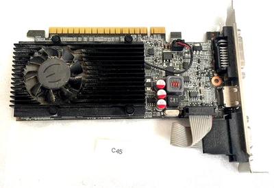 Nvidia GeForce GT 610 1GB GDDR3 01G-P3-2615-KR DVI HDMI VGA Graphics Card - Image 1 of 4