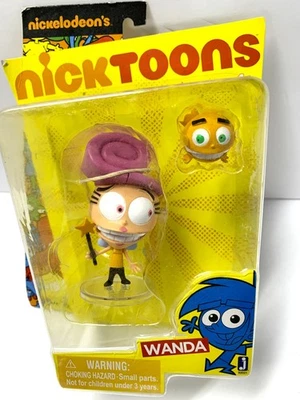 Figuras de Nickelodeon Nicktoons The Fairly Odd Parents Wanda & Fish 2012 nuevas Foto 1 de 3