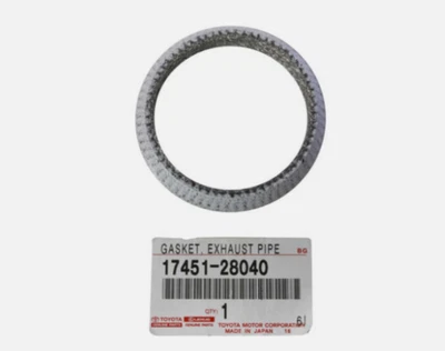 JUNTA DE TUBO DE ESCAPE ORIGINAL TOYOTA HIGHLANDER SIENNA COROLLA xB 17451-28040 Foto 1 de 3