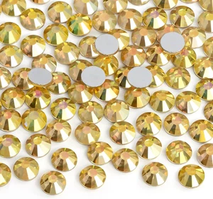 2880 Stück Flatback Strasssteine Klebefix Kristallglas Diamanten Edelsteine zum Basteln - Bild 1 von 7