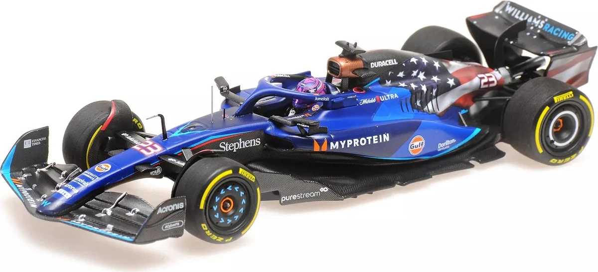 1/43 ウィリアムズ FW45 オースティンGP A.アルボン Williams Racing