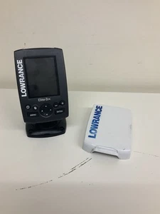 LOWRANCE Elite-3X DSI FishFinder Sonar ELITE 3X 455/800 kHz 3.5" Color LCD - Picture 1 of 7
