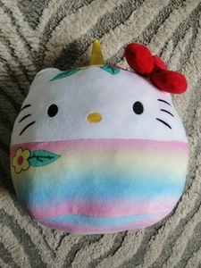 Hello Kitty Squishmallow Plush Excellent Condition Multicoloured Hello Kitty - Picture 1 of 7