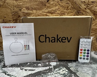 6pcs Floating Pool Light Waterproof LED Orb Glowing Ball Light Night Lamp Remote - Image 1 of 4